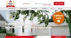 Desktop Screenshot of brabantdeur.nl